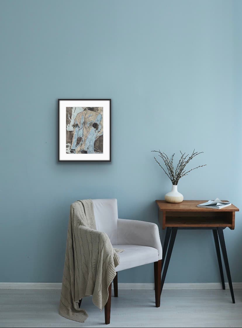 Yes Sir 2 — original painting by South African artist Hans Rooseboom
